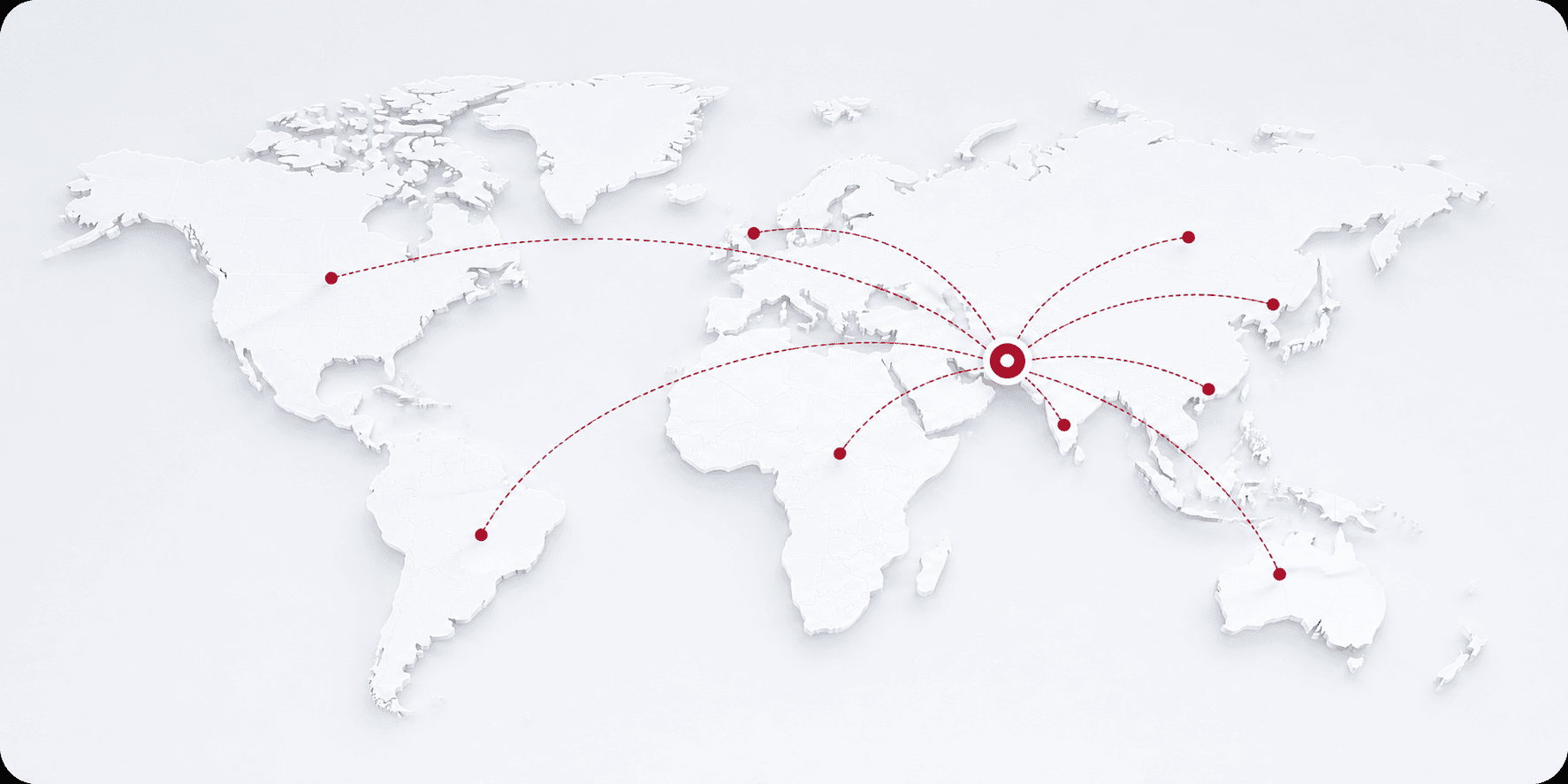 Mecca Healthcare Global Exports Map