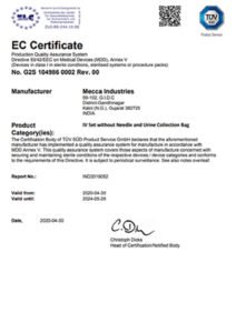 EC Certificate